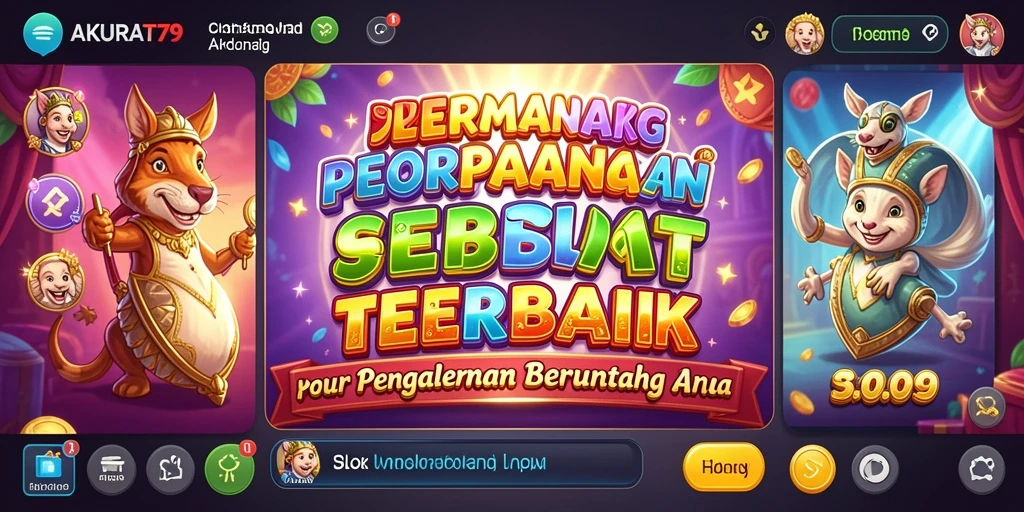 Screenshot gameplay menarik dari game Slot AKURAT79.
