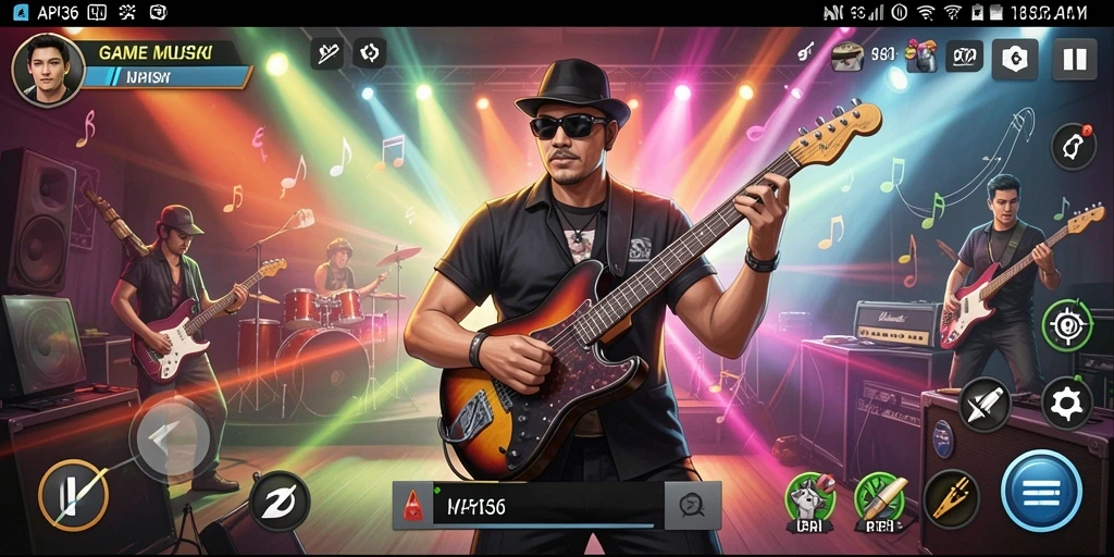 Screenshot utama API36 menunjukkan gameplay yang dinamis dan menarik.