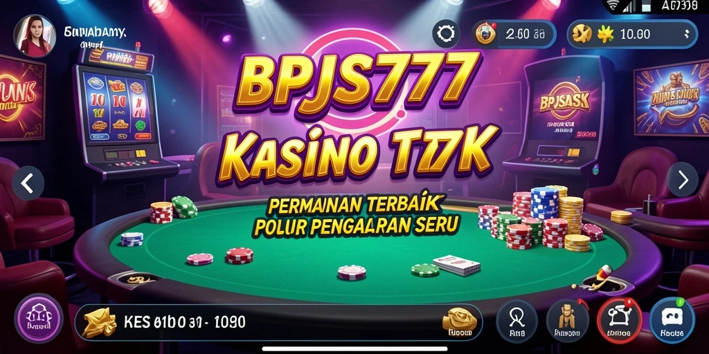Tampilan utama gameplay Kasino yang menarik di BPJS777.